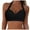 Z01-Black, variant on Hessimy Women Bikini Top Push Up Swim Top Halter Retro Bathing Suit Top Padded Swimsuit Top Only(Beige,L)