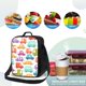 thumbnail image 4 of Balery Doodle Cars Caja de Almuerzo y Bolsa de Almuerzo para Hombres y Mujeres, Bolsa de Almuerzo Reutilizable con Gran Capacidad, Bolsa de Almuerzo Aislada, 4 of 7