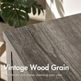 thumbnail image 7 of Papajet Farmhouse 5 Drawers Dresser, Wood Chest for Bedroom, Living Room, Washed Ash, 7 of 7