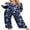 White Flower, variant on DreamFish Women's Pajama Set Long Sleeve Top and Pants with Pockets Soft Lightweight Sleepwear Loungewear