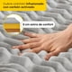 thumbnail image 4 of Cubre Colchón Nooz de Espuma Memory Foam infusionado con carbón activado 5cm gris Queen, 4 of 5