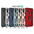 thumbnail image 3 of Para Motorola E6S funda para teléfono, anillo giratorio 360, funda protectora de armadura resistente a los golpes, soporte para teléfono, soporte para coche, 3 of 4
