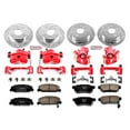 thumbnail image 2 of PowerStop Front and Rear Z23 Evolution Sport Brake Pad and Rotor Kit with Red Powder Coated Calipers Fits: HONDA Select Models KC700, 2 of 2