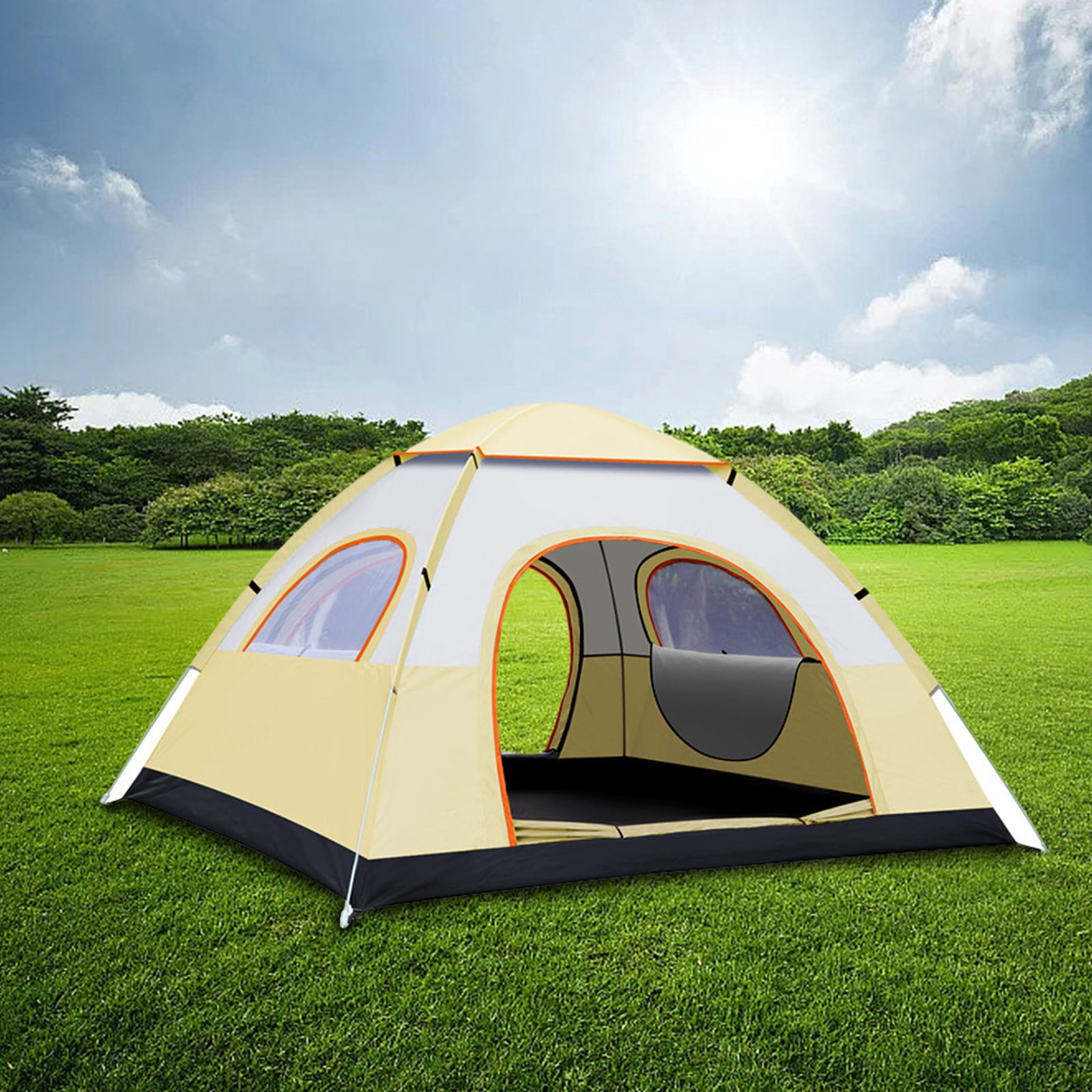 SHENGXINY 2 Person Camping Tent with Storage Bag