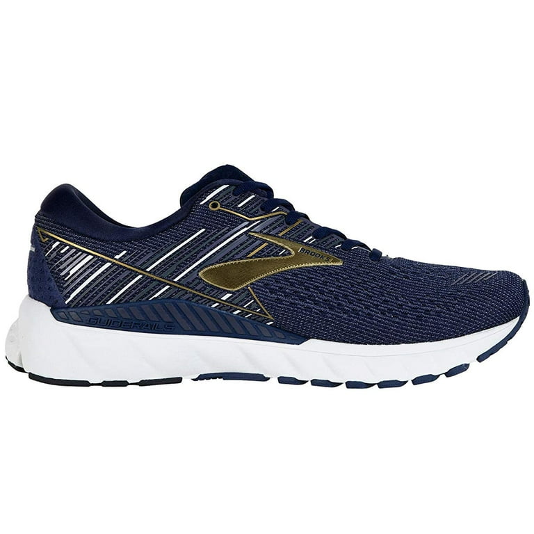 Brooks Adrenaline GTS 19 Navy Gold Grey Walmart