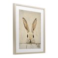 thumbnail image 2 of Stupell Industries Farmhouse Peeking Bunny in Soft Neutrals Birch Framed Print Under Glass, 13 x 16, by LSR Design Studio, 2 of 8