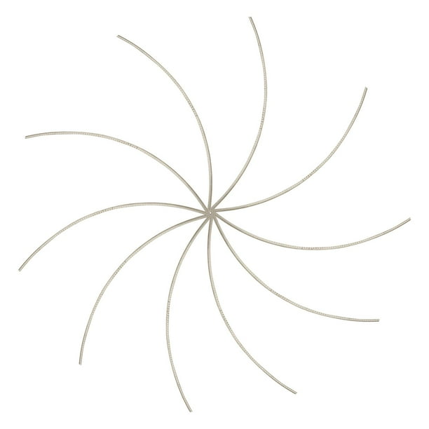10 trastes de cobre blanco para guitarra, 200 mm, para guitarra acústica de 8 pulgadas. 2.0mm
