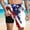 White-05, variant on Mens Swim Trunks with Liner 2 in 1 Bathing Suits Quick Dry Lightweight Board Shorts Breathable Independence Day Print Summer Beach Shorts White XL