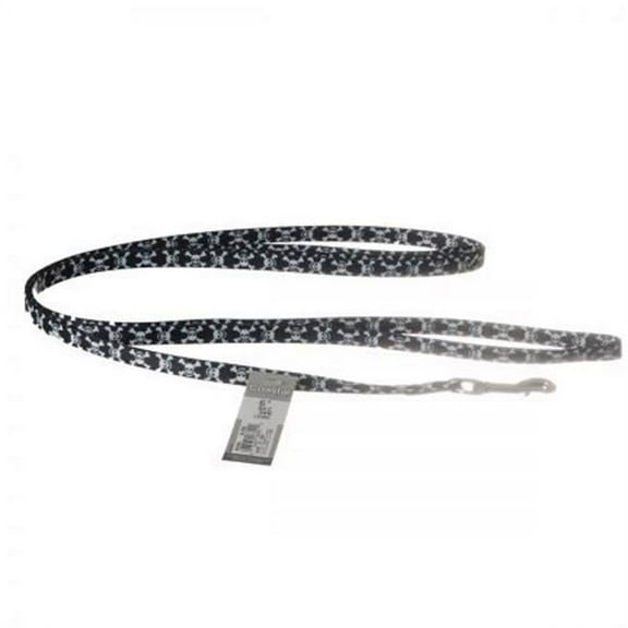 Coastal Pet Styles Dog Leash - Skulls 4' Long x 1" Wide
