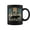 Black, variant on Wolf Graphic Mountains Nature Retro Coffee Mugs