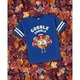 thumbnail image 5 of Tstars Turkey Shirt Toddler Infant Gobble Gobble Thanksgiving Shirts for Boys Girls 3T Blue, 5 of 7