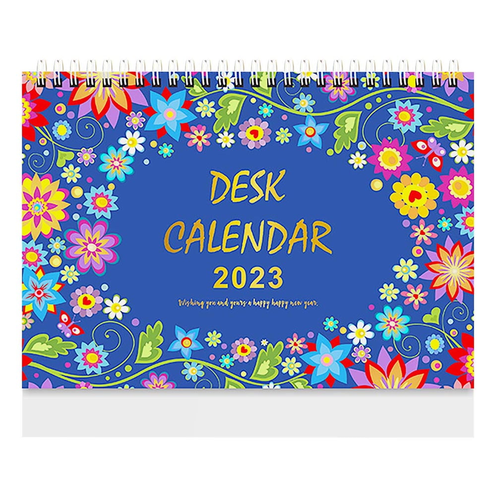 Small Desk Calendar 2023 (9x7.3", Seasons), Use Now to December 2023