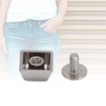 thumbnail image 3 of Handbag Feet Spike Rivet, Screw Back Rivet Button Slick Finish 30 Sets Easy Installation Zinc Alloy for Bags, 3 of 7