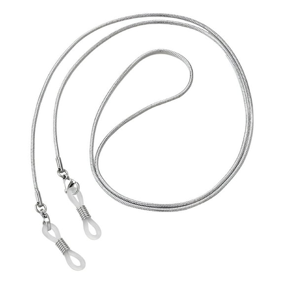 GJX Stainless Steel Adjustable Eyeglass Chains, Eyeglasses String Holder Glasses Cord Lanyard