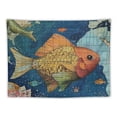 thumbnail image 5 of Orinice Birds World Map Tapestry Wall Hanging Unique Style Graphic Tapestries for Home Wall Decor Living Room Bedroom Apartment Farmhouse Dorm 60x50inch, 5 of 6