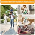thumbnail image 5 of Dog Toys with Squeakers, Octopus-Shaped Stuffed Interactive Toy for Large Dogs, Soft Pet Toys , Companion-Toy for Aggressive Chewers, Green, 5 of 5