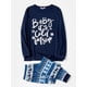 thumbnail image 2 of PatPat Mosaic Family Matching Letter Top Pantalones De Reno Conjuntos De Pijamas De Navidad (resistente Al Fuego), Hombres Mujeres Baby Kid's Loungewear, 2 of 4