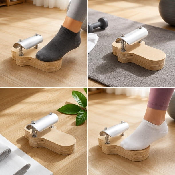 Soporte alineación y estabilidad para corrección del pie, antideslizante y reforzador del arco plantar para equipos gimnasio y estudio