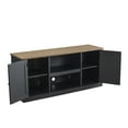 thumbnail image 3 of FESTIVO 54 in. Charcoal TV Stand Console Entertainment Center for TVs up to 60 in., 3 of 10