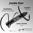 thumbnail image 4 of Lottie London x Harley Quinn Jumbo Eyeliner, Buttery Black jumbo eyeliner pencil with a rich pigment and color pay off for an effortless smokey eye look, 4 of 4