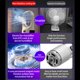 thumbnail image 5 of Ventilador de humidificación sin aspas | Ventilador de torre recargable USB de escritorio con funcionamiento silencioso | Depósito de agua de 100 ml | 6 Ajustes de velocidad | Diseño seguro para, 5 of 7