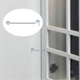 thumbnail image 4 of Unique Bargains 4 Inch Cabin Hook Plating Finish Galvanized Iron for Cupboard Shed Lock Catch Eye Hook Latch 6pcs, 4 of 7