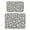 White-13, variant on 2 Pack Washable Rubber Daisy Cute Floral Dish Drying Mats for Kitchen Counter Home Large Coffee Bar Pad Accessories and Decor for Utensils Stemware (2pcs 18''x24'' 19.5''x12'')
