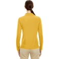 thumbnail image 2 of CORE365 78192 Women's Pinnacle Performance Long Sleeve Piqué Polo-Campus Gold-M, 2 of 5