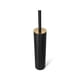 thumbnail image 1 of Cepillo para Baño Escobilla para Inodoro Cepillo para Lavar Baño Slim Soporte Negro y Dorado Acento, 1 of 9