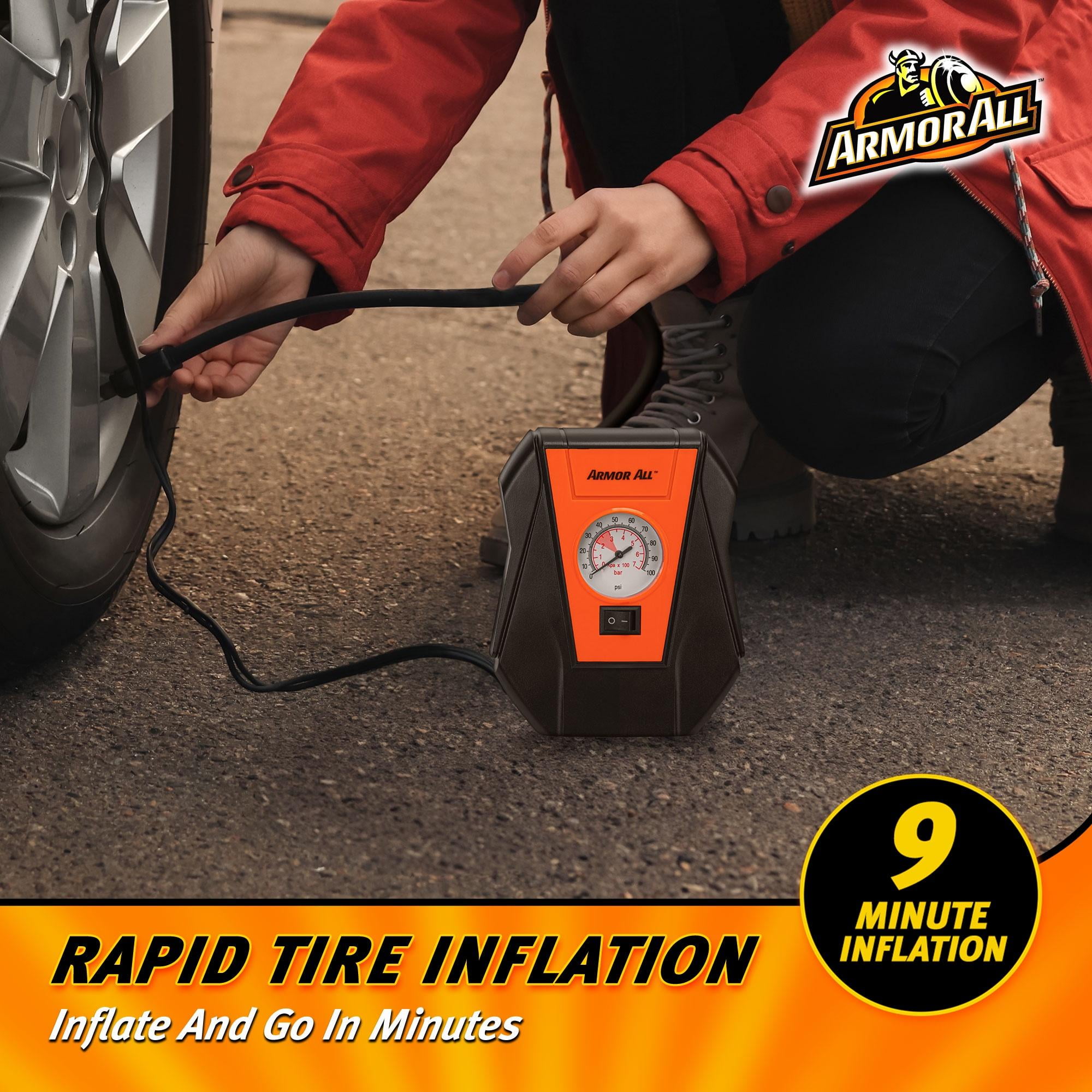 Armor all mini portable tire inflator discount