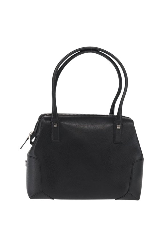 Pre-Owned Salvatore Ferragamo Vintage Handbag Leather Black Leather Handbag