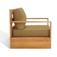 thumbnail image 6 of SAFAVIEH Couture Kauai Brazilian Teak Patio Armchair, Natural/Brown, 6 of 13