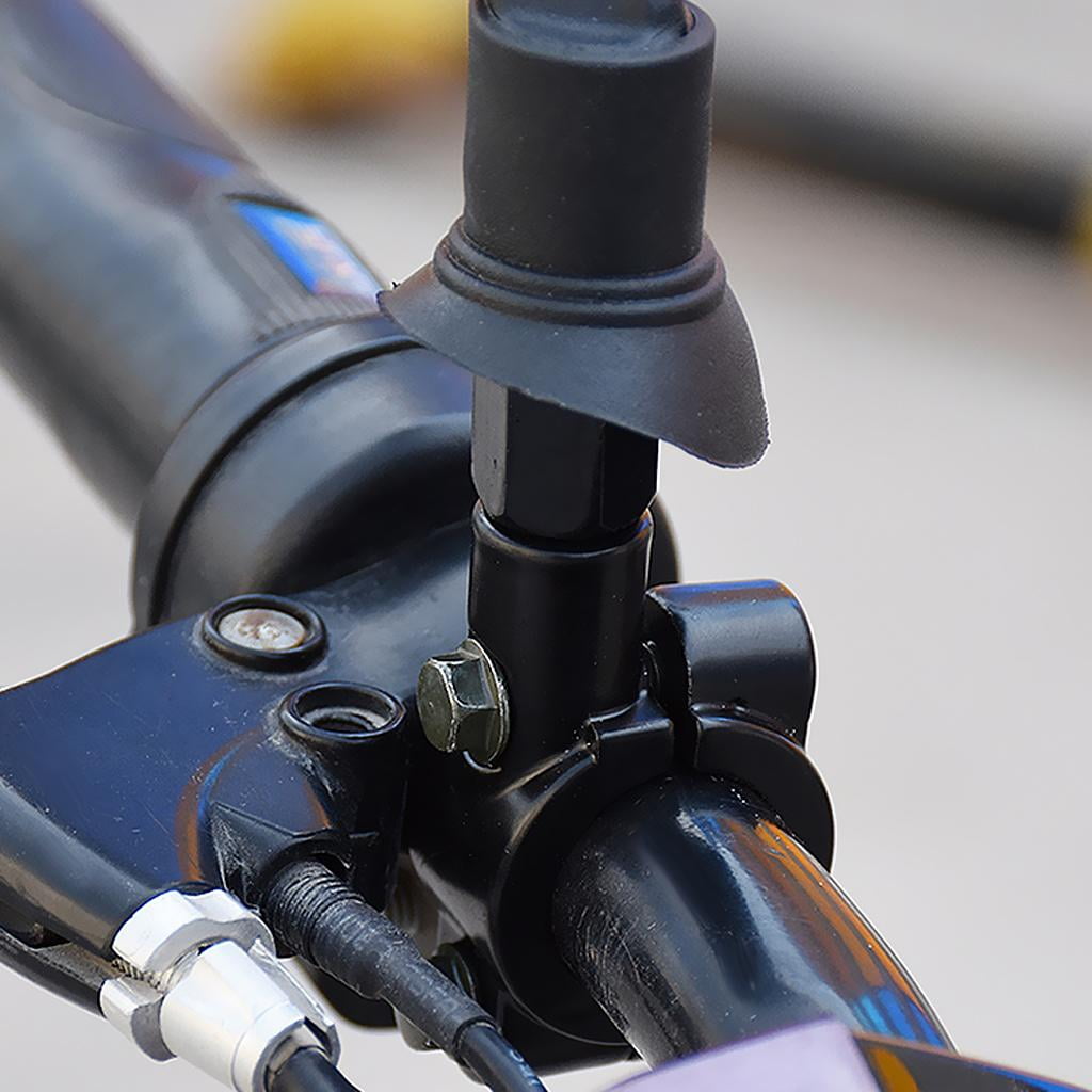 Paire 10mm Support Rétroviseur Miroir Universel Moto 22mm 7/8'' Guidon