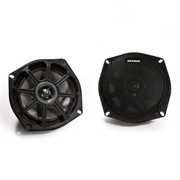 Kicker PS 5.25" 2-Ohm Powersports Coaxial Speakers - Pair