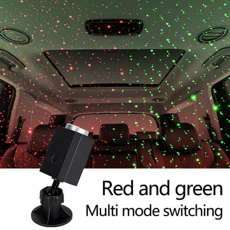 

Qepwscx Car Star Dome Projection Light Car Atmosphere Light Car Interior Home Romantic Decorative Light Music Voice-Activated Light