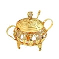 thumbnail image 4 of veasfak Sugar Bowl Canister Vintage Sugar Jar for Home Coffee Bar Kitchen Countertop, 4 of 9