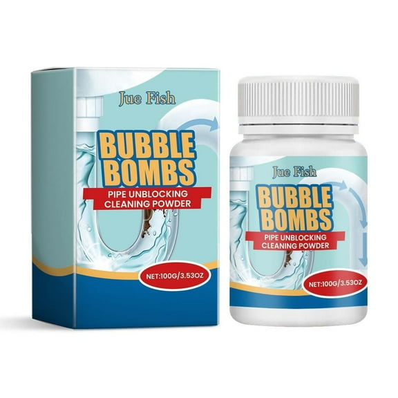 Bdday Kitchen Cleaning Supplies Cleaning Powder Bathroom Toilet Floor Kitchen Sewer Grease Blockage Removal Pet Carpet Cleaner