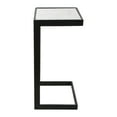 thumbnail image 5 of Uttermost Windell Cantilever Iron and Glass Top End Table in Black, 5 of 5