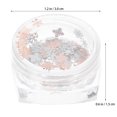 thumbnail image 2 of 2 Boxes Nail Glitter Sequins Snowflake Nail Sequin Christmas Nail Chunky Glitter, 2 of 7