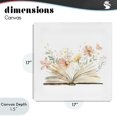 thumbnail image 4 of Stupell Industries Farmhouse Floral Flourishing Words Canvas Art, 17 x 17, by Svetlana Aleynikova, 4 of 8
