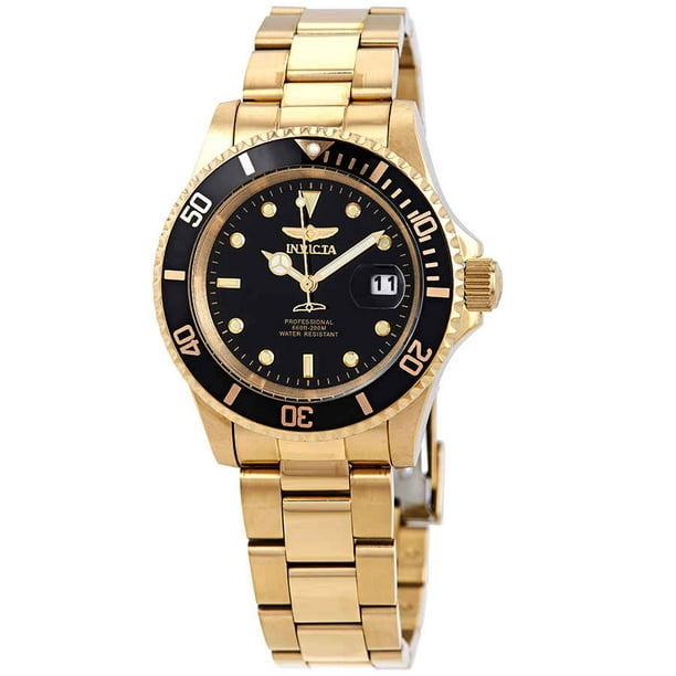 Invicta Pro Diver Gold-tone 40 mm Men's Watch - Walmart.com