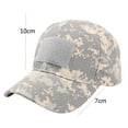 thumbnail image 2 of IDALL Baseball Cap Camo Hat Unisex Classic Low Profile Cotton Baseball Cap Embroidered Camouflage Soft Unconstructed Adjustable Size Dad Hat Running Hat Hats for Women Beige One Size, 2 of 2