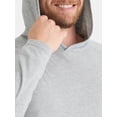 thumbnail image 4 of Athletic Works Men's Tri Blend T-Shirt Hoodie with Long Sleeves, Sizes S-3XL, 4 of 5
