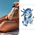 thumbnail image 3 of 4 Pegatinas Tatuaje Temporal para Mujer Arte Corporal Tatuaje Falso (110 X 180 Mm), 3 of 9