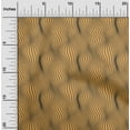 thumbnail image 2 of oneOone Cotton Poplin Brown Fabric Moire Fabric For Sewing Printed Craft Fabric By The Yard 56 Inch Wide, 2 of 4