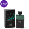 Gucci Guilty Black For Men Edt Spray, 1.7 Oz (PACK OF 2)
