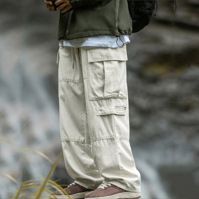Loose fit baggy cotton linen pants A018 Loose fit baggy cotton linen pants A018