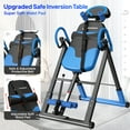 2023 Pooboo Ergonomic Heavy-Duty Foldable Inversion Back Therapy Table ...