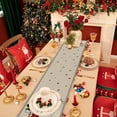 thumbnail image 4 of PEIBang Merry Christmas Table Runner with 4 Placemats,Winter Dining Table Decoration Set,Christmas Dining Mat for Home Party Kitchen Decor, 4 of 6