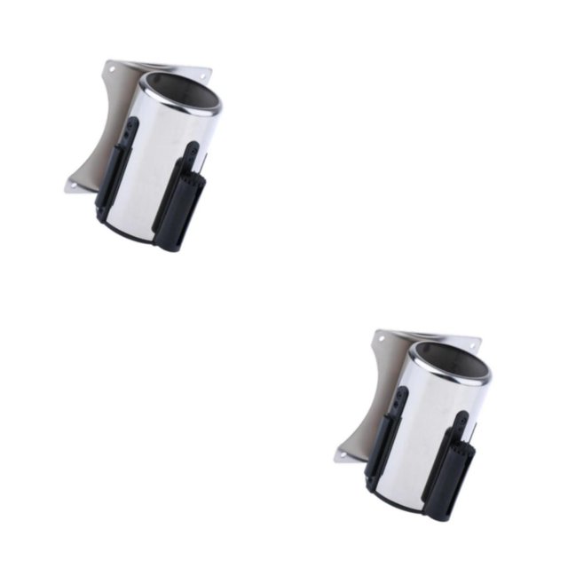 Inteprter Stanchion Queue Barrier Wall Mount Crowd Retractable Control eter Ribbon Amarillo negro 2m 2Conjunto